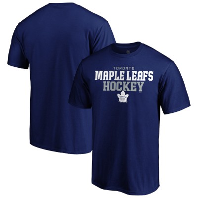 Футболка Toronto Maple Leafs Navy Double Stack