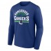 Vancouver Canucks Blue Represent Long Sleeve T-Shirt