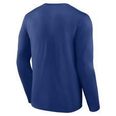 Vancouver Canucks Blue Represent Long Sleeve T-Shirt