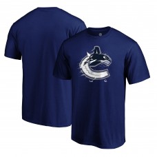 Vancouver Canucks Navy Splatter Logo T-Shirt