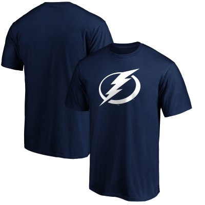 Футболка Tampa Bay Lightning Navy Primary Logo