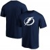 Футболка Tampa Bay Lightning Navy Primary Logo Футболка Tampa Bay Lightning Navy Primary Logo