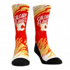 Unisex Calgary Flames Rock Em Socks Ice Breaker Two-Pack Crew Socks Set