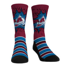 Две пары носков Unisex Colorado Avalanche Rock Em Socks Ice Breaker Две пары носков Unisex Colorado Avalanche Rock Em Socks Ice Breaker