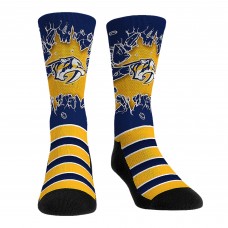 Unisex Nashville Predators Rock Em Socks Ice Breaker Two-Pack Crew Socks Set