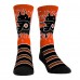 Unisex Philadelphia Flyers Rock Em Socks Ice Breaker Two-Pack Crew Socks Set