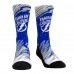 Unisex Tampa Bay Lightning Rock Em Socks Ice Breaker Two-Pack Crew Socks Set