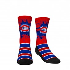 Две пары носков Подростковая Montreal Canadiens Rock Em Socks Red Ice Breaker Две пары носков Подростковая Montreal Canadiens Rock Em Socks Red Ice Breaker