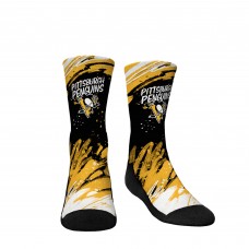 Две пары носков Pittsburgh Penguins Rock Em Socks Yellow Ice Breaker Crew