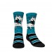 Подростковая San Jose Sharks Rock Em Socks Blue Ice Breaker Two-Pack Crew Socks Set