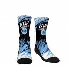 Две пары носков Youth NHL Utah Rock Em Socks Blue Ice Breaker Crew