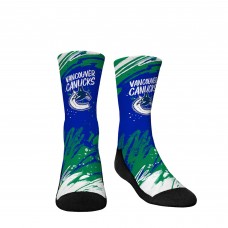 Подростковая Vancouver Canucks Rock Em Socks Blue Ice Breaker Two-Pack Crew Socks Set