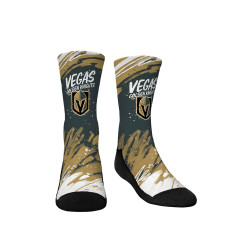 Подростковая Vegas Golden Knights Rock Em Socks Gold Ice Breaker Two-Pack Crew Socks Set