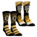 Две пары носков Youth Boston Bruins Rock Em Socks Yellow Ice Breaker
