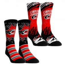 Две пары носков Carolina Hurricanes Rock Em Socks Red Ice Breaker Две пары носков Carolina Hurricanes Rock Em Socks Red Ice Breaker