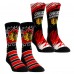 Две пары носков Youth Chicago Blackhawks Rock Em Socks Red Ice Breaker Две пары носков Youth Chicago Blackhawks Rock Em Socks Red Ice Breaker
