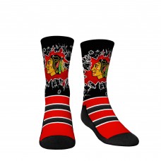 Две пары носков Youth Chicago Blackhawks Rock Em Socks Red Ice Breaker