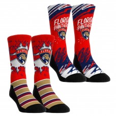 Носки Две пары носков Florida Panthers Rock Em Youth Ice Breaker