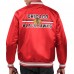 Бомбер Chicago Blackhawks Starter Printed Team Logo Satin Varsity - Red