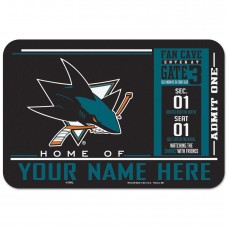 San Jose Sharks Keyscaper Black Galaxy Magnetic Bump Case