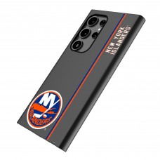 New York Islanders Keyscaper Black Galaxy Magnetic Bump Case