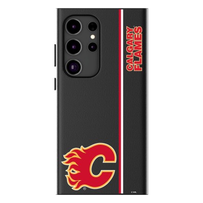 Calgary Flames Keyscaper Black Galaxy Magnetic Bump Case