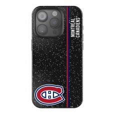 Montreal Canadiens Keyscaper Black Sidebar Bling iPhone Case