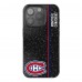 Montreal Canadiens Keyscaper Black Sidebar Bling iPhone Case