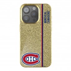 Montreal Canadiens Keyscaper Gold Sidebar Bling iPhone Case