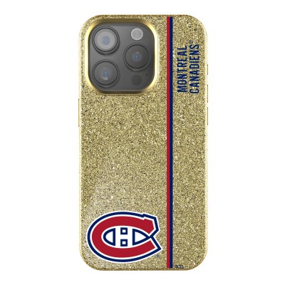 Montreal Canadiens Keyscaper Gold Sidebar Bling iPhone Case