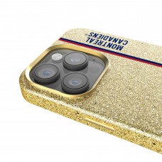 Montreal Canadiens Keyscaper Gold Sidebar Bling iPhone Case