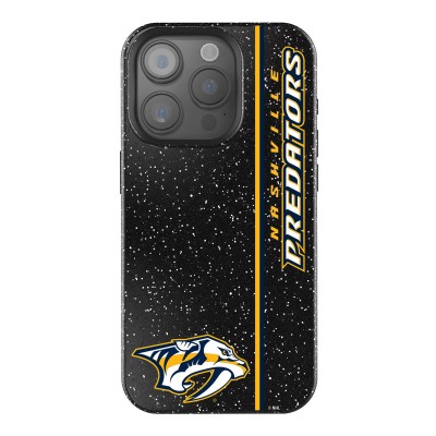 Nashville Predators Keyscaper Black Sidebar Bling iPhone Case