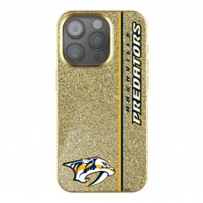Nashville Predators Keyscaper Gold Sidebar Bling iPhone Case