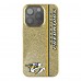 Nashville Predators Keyscaper Gold Sidebar Bling iPhone Case