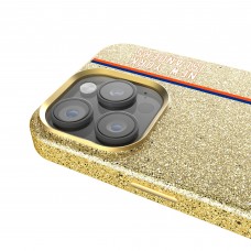 New York Islanders Keyscaper Gold Sidebar Bling iPhone Case