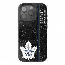 Toronto Maple Leafs Keyscaper Black Sidebar Bling iPhone Case