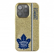 Toronto Maple Leafs Keyscaper Gold Sidebar Bling iPhone Case
