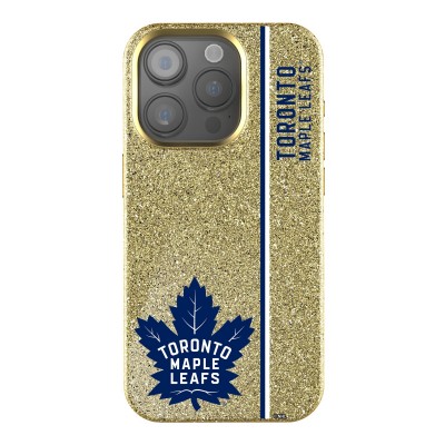 Toronto Maple Leafs Keyscaper Gold Sidebar Bling iPhone Case