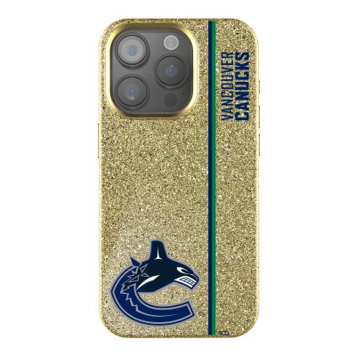Vancouver Canucks Keyscaper Gold Sidebar Bling iPhone Case