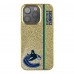 Vancouver Canucks Keyscaper Gold Sidebar Bling iPhone Case