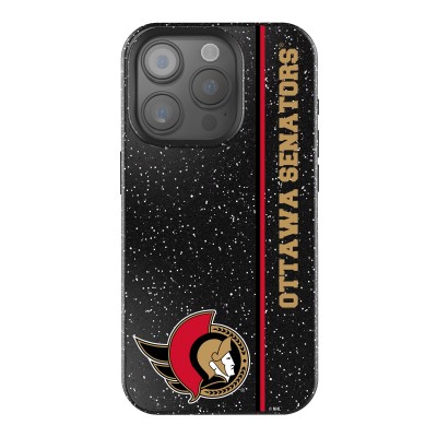 Ottawa Senators Keyscaper Black Sidebar Bling iPhone Case
