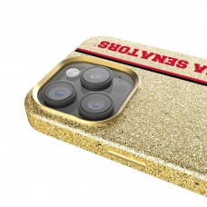 Ottawa Senators Keyscaper Gold Sidebar Bling iPhone Case