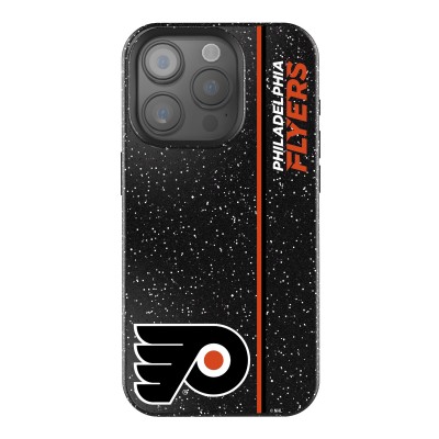 Philadelphia Flyers Keyscaper Black Sidebar Bling iPhone Case