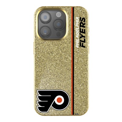 Philadelphia Flyers Keyscaper Gold Sidebar Bling iPhone Case