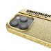 Pittsburgh Penguins Keyscaper Gold Sidebar Bling iPhone Case