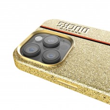 Anaheim Ducks Keyscaper Gold Sidebar Bling iPhone Case