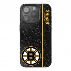 Boston Bruins Keyscaper Black Sidebar Bling iPhone Case