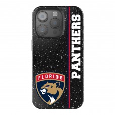 Florida Panthers Keyscaper Sidebar Bling iPhone Case - Black
