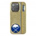 Buffalo Sabres Keyscaper Gold Sidebar Bling iPhone Case