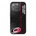 Carolina Hurricanes Keyscaper Black Sidebar Bling iPhone Case